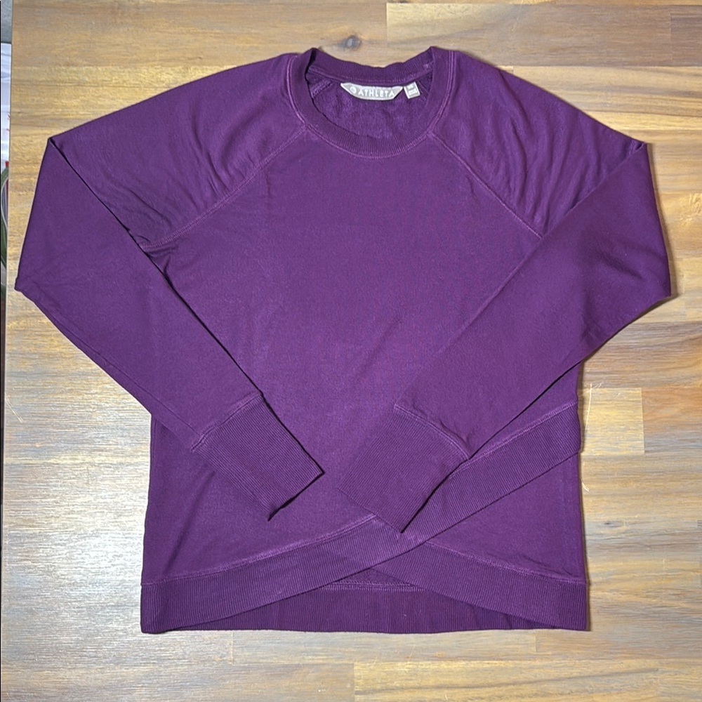 Athleta Criss Cross Sweatshirt, XS
